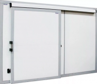 Дверной блок для холодильной камеры polair откатная дверь 3600 x2040 (100 мм) 