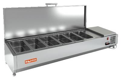 Витрина холодильная HICOLD VRTU 1390 (1/4)