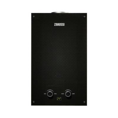 Газовый проточный водонагреватель Zanussi Fonte 10 Glass Carbon